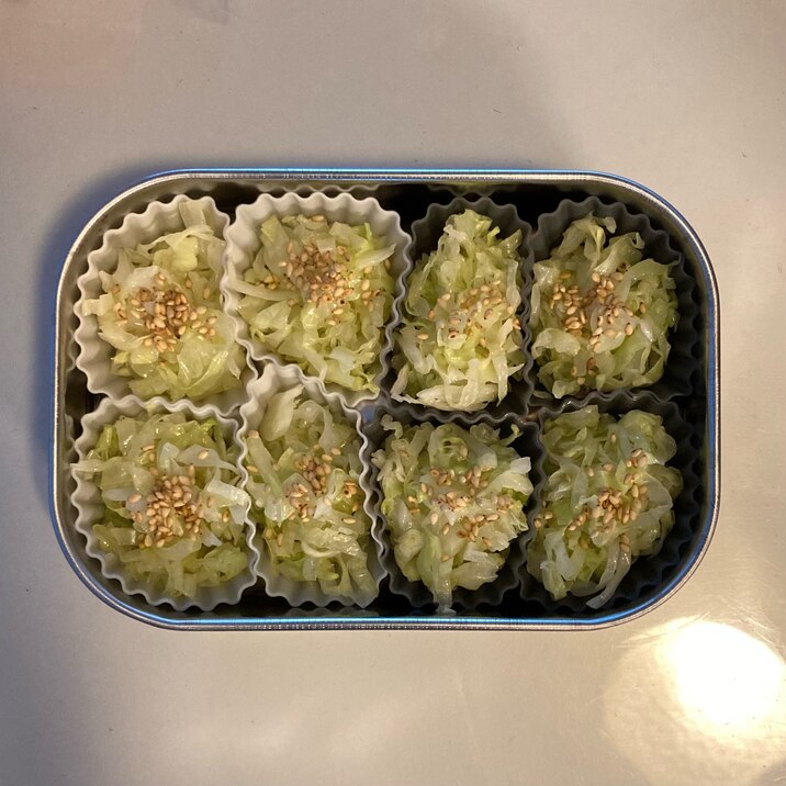 レンジで簡単!キャベツのナムル